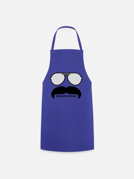 Der Barba hat gesprochen - Kochschürze - Royalblau