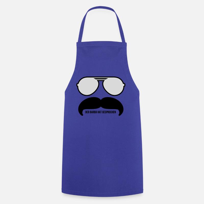 Der Barba hat gesprochen - Kochschürze - Royalblau