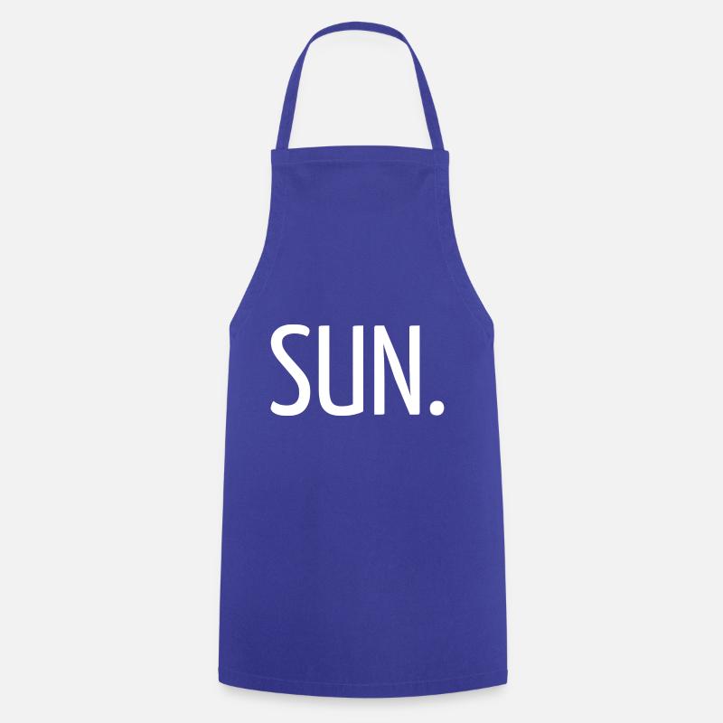 Sun. - Tablier de cuisine - bleu royal