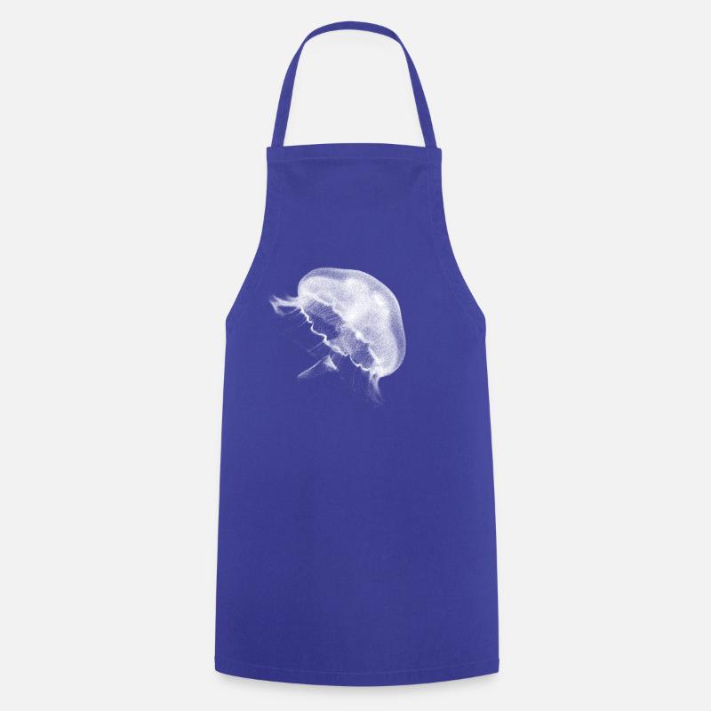 La méduse - Tablier de cuisine - bleu royal