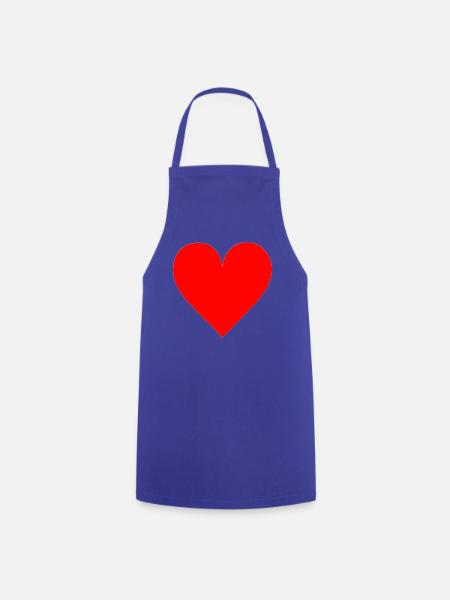 Heart Collection: Die absolute Liebe - Kochschürze - Royalblau
