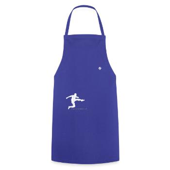 Football Bosnia and Herzegovina Bosna Fudbal - Cooking Apron - royal blue - Front - AI Model Male 185 dark (185cm)
