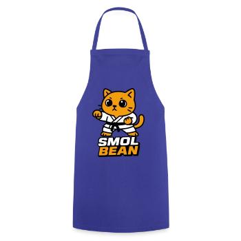 Cat fighters in the dojo - Cooking Apron - royal blue - Front - AI Model Male 185 dark (185cm)