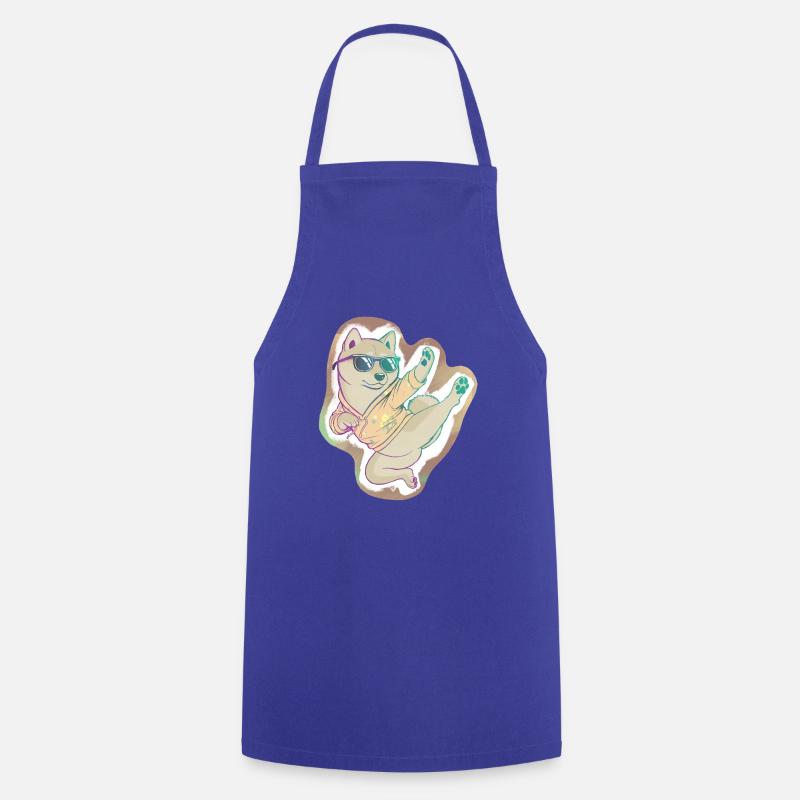 Shibaki - Cooking Apron - royal blue