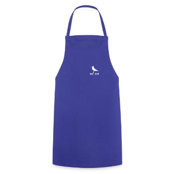 Bird fait Piip Piip - Tablier de cuisine - bleu royal - Devant - AI Model Male 185 dark (185cm)