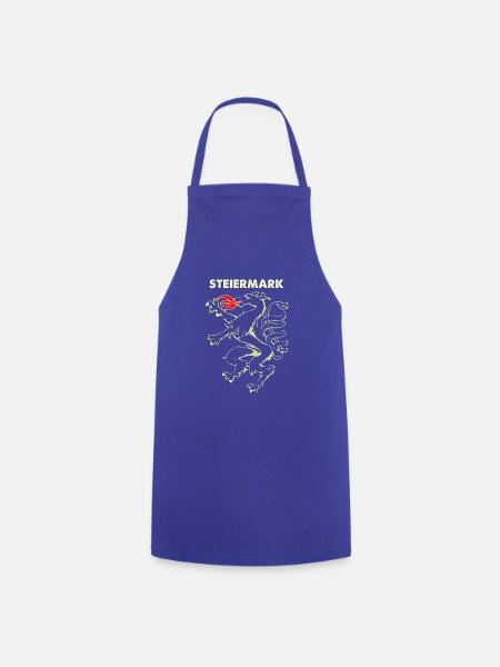 Steiermark - Kochschürze - Royalblau