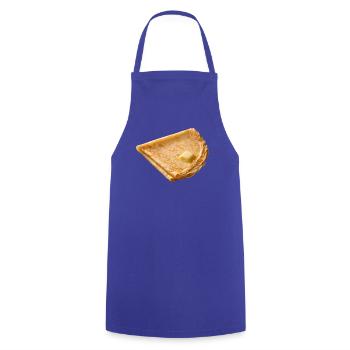simply delicious - Cooking Apron - royal blue - Front - AI Model Male 185 dark (185cm)
