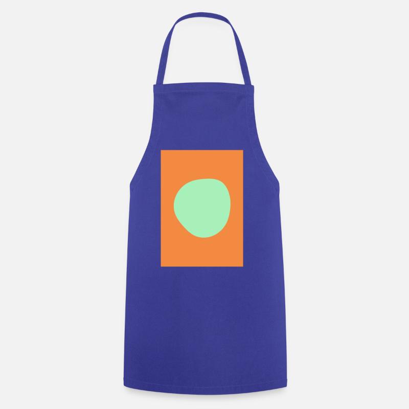 Abstract - Cooking Apron - royal blue