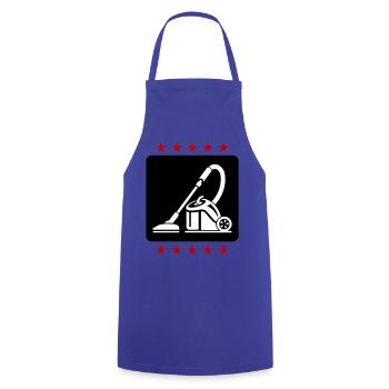 Staubsauger Putzen - Kochschürze - Royalblau - Vorne - AI Model Male 185 dark (185cm)