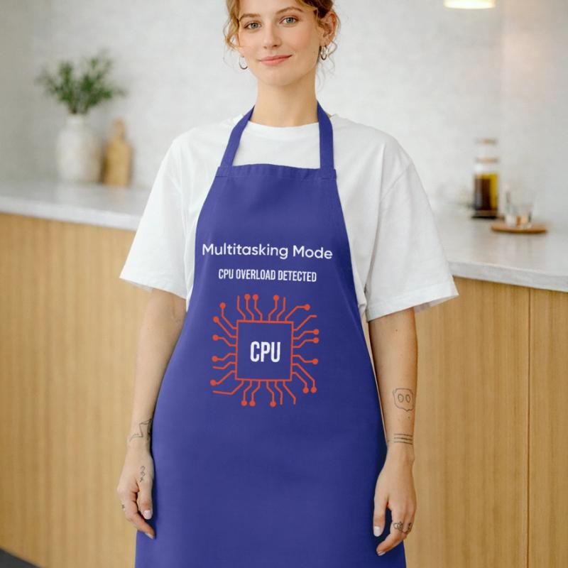 Multitasking Mode – CPU Overload Detected Tablier de cuisine