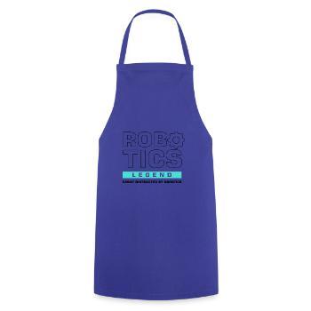 Robotics Legend Engineering Robot Engineer - Cooking Apron - royal blue - Front - AI Model Male 185 dark (185cm)
