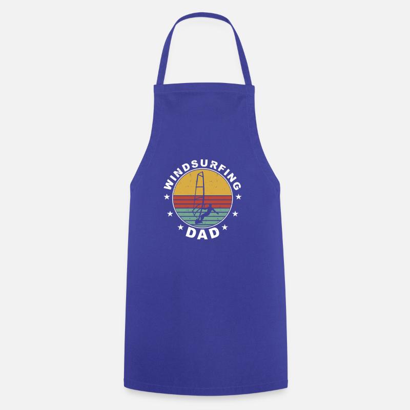 Windsurfing Dad Windsurfer cadeau Windsurffer - Tablier de cuisine - bleu royal