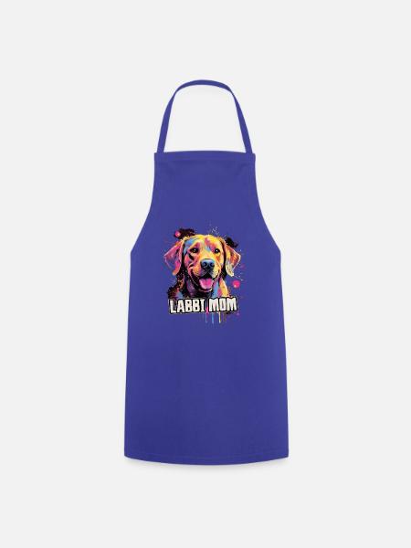 Labbi Hund Geschenk Spruch - Kochschürze - Royalblau
