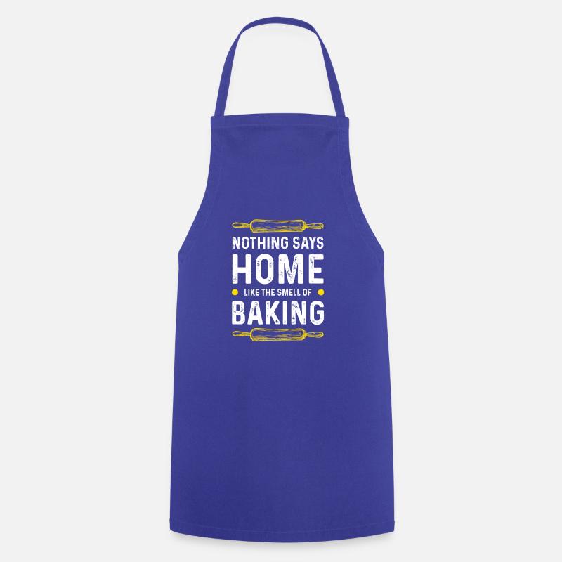 Odeur de cuisson - Tablier de cuisine - bleu royal