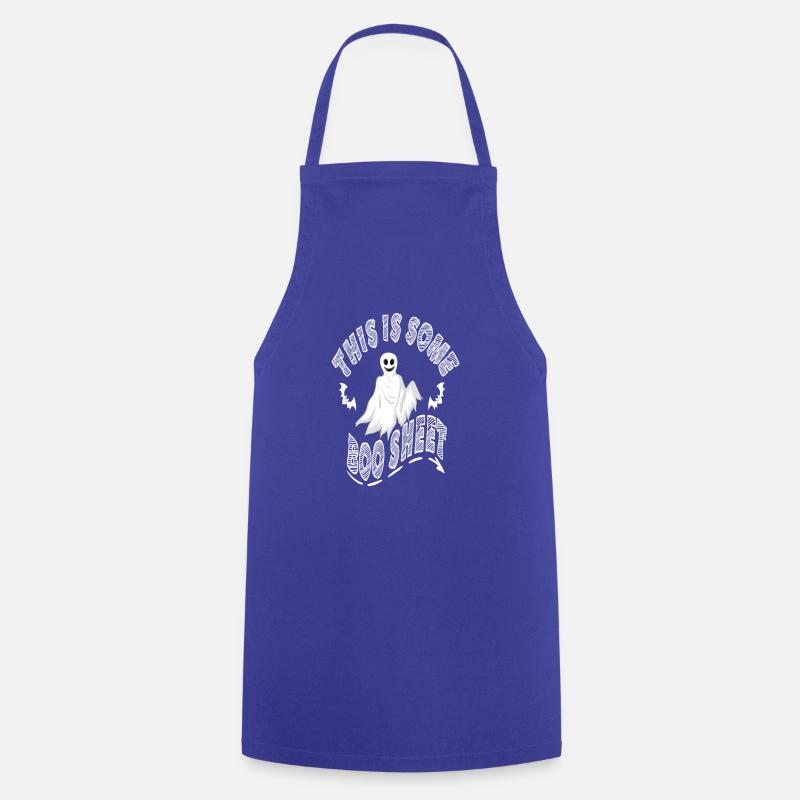 THIS IS SOME BOO SHEET - Tablier de cuisine - bleu royal