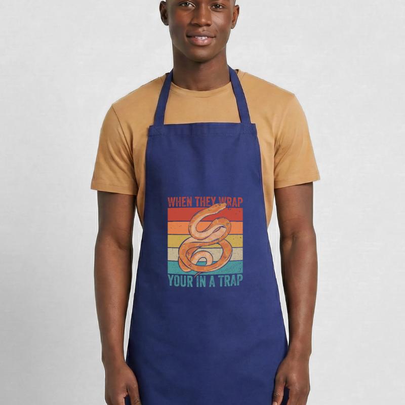 Königspython Boule de banane Python Tablier de cuisine