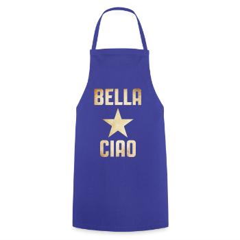 Partisan Singing - Cooking Apron - royal blue - Front - AI Model Male 185 dark (185cm)