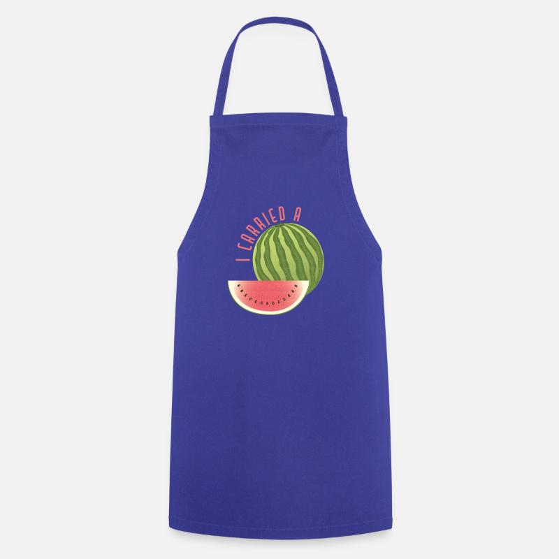 Watermelon - Kochschürze - Royalblau