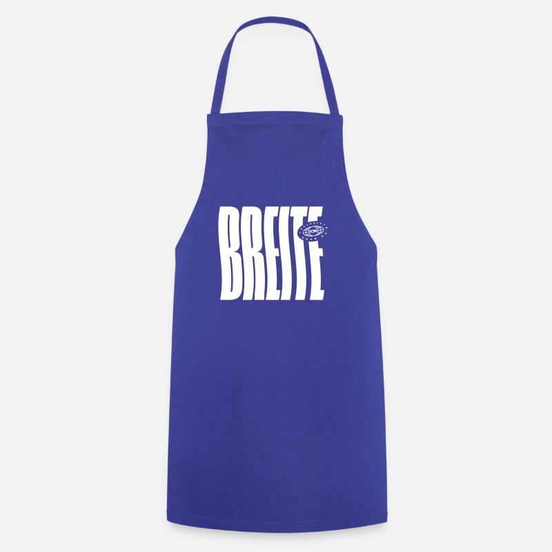 Largeur Bâle - Tablier de cuisine - bleu royal