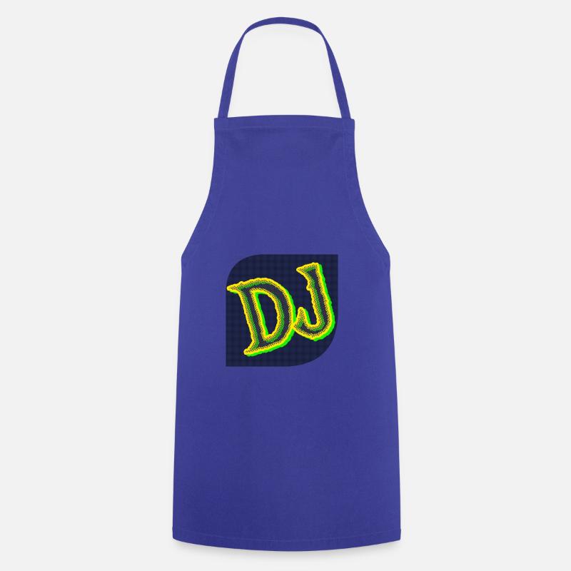 Deejay / DJ - Cooking Apron - royal blue
