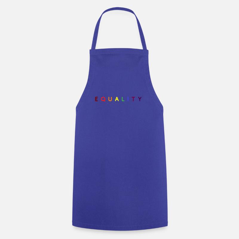Equality equality - Cooking Apron - royal blue