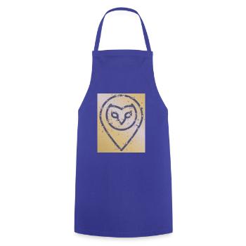 Randonautica - effet pluie - Tablier de cuisine - bleu royal - Devant - AI Model Male 185 dark (185cm)