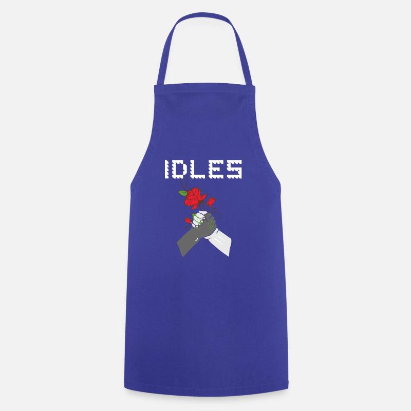 IDLES - Cooking Apron - royal blue