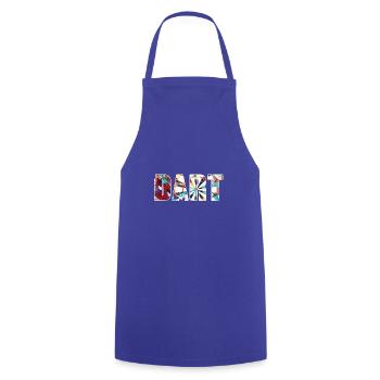 Dart,Graffiti,Painting,Dartboard,Darts - Cooking Apron - royal blue - Front - AI Model Male 185 dark (185cm)