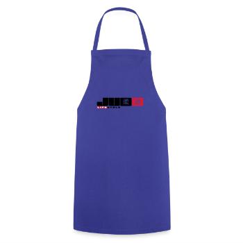 judo - Cooking Apron - royal blue - Front - AI Model Male 185 dark (185cm)