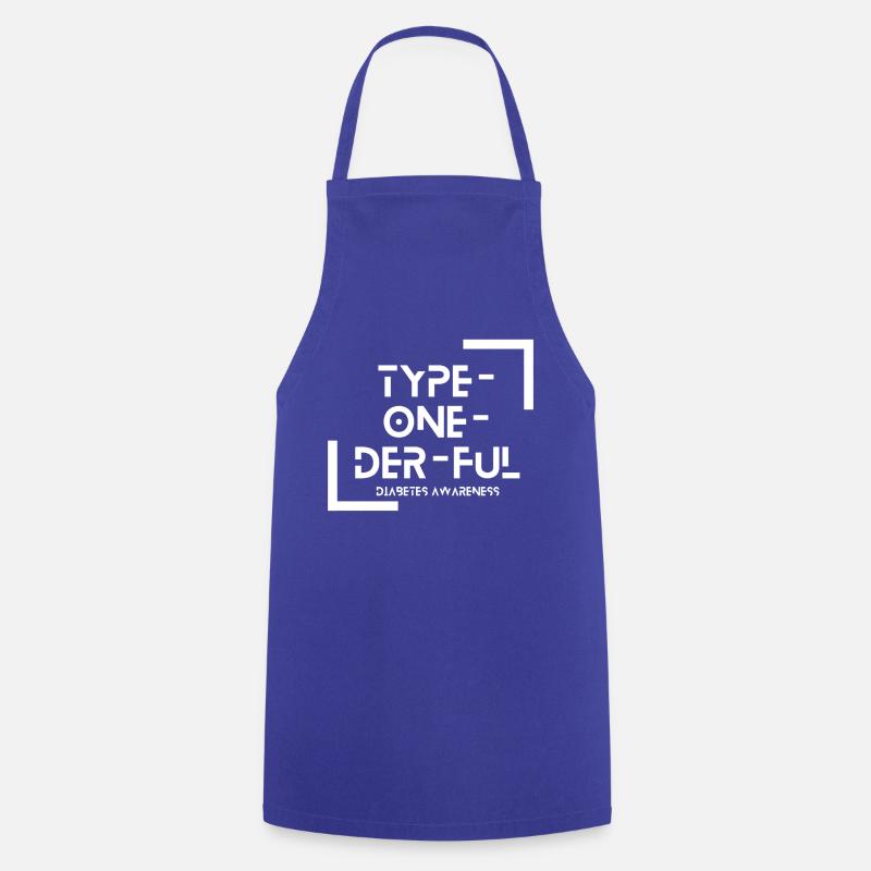 Type one - Kochschürze - Royalblau