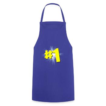 Top1, # 1, Battle Royale, Geek, Videospiele - Kochschürze - Royalblau - Vorne - AI Model Male 185 dark (185cm)