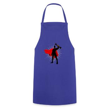 Craftsman, master of all tools - Cooking Apron - royal blue - Front - AI Model Male 185 dark (185cm)