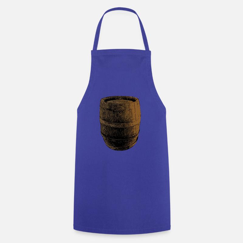 Barrel - Cooking Apron - royal blue