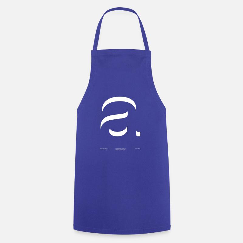 a new - Tablier de cuisine - bleu royal