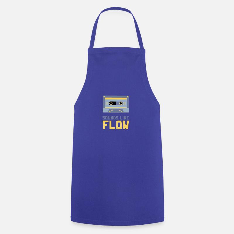 ON DIRAIT DU FLOW - Tablier de cuisine - bleu royal