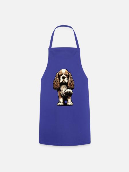Cocker Spaniel Cockerhund Cocker Spaniel Besitzer - Kochschürze - Royalblau