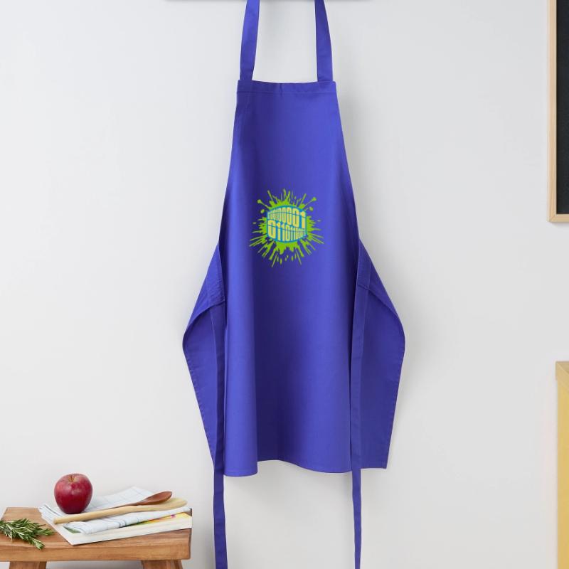 Langage de programme de code binaire Tablier de cuisine