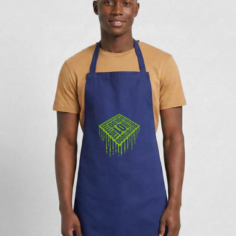 Binary Code Program Language Cooking Apron