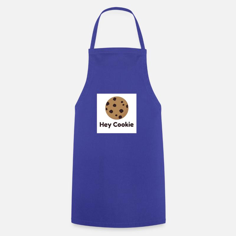 Hey Cookie - Cooking Apron - royal blue