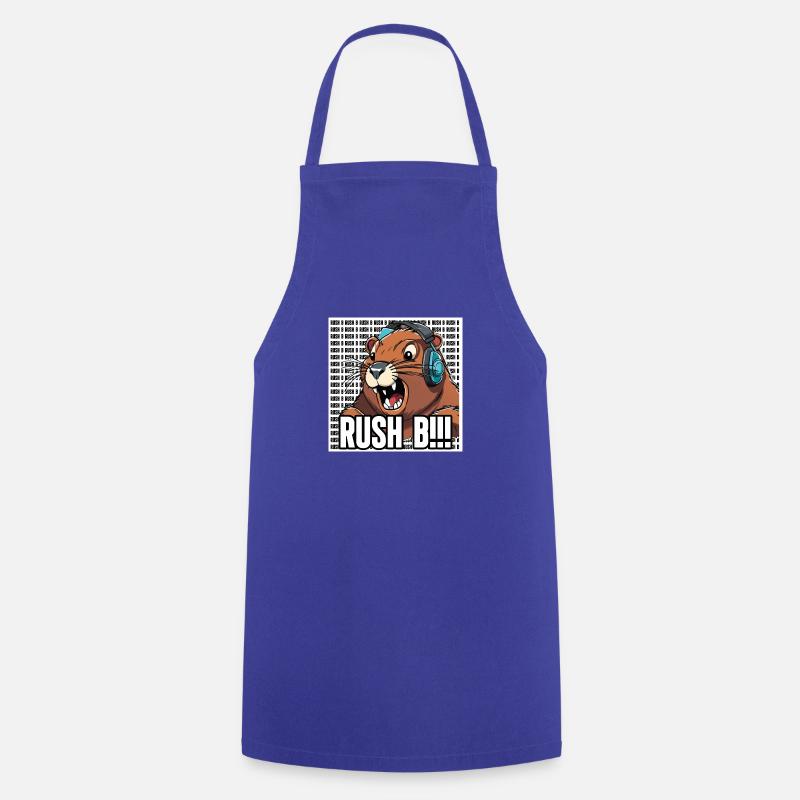 Gaming Bober RUSH B - Cooking Apron - royal blue