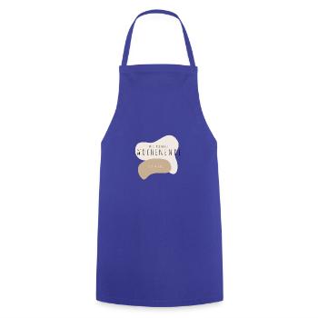 Hoch die Hände Wochenende - Kochschürze - Royalblau - Vorne - AI Model Male 185 dark (185cm)