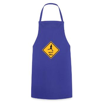 Coureur homme 10km - Tablier de cuisine - bleu royal - Devant - AI Model Male 185 dark (185cm)