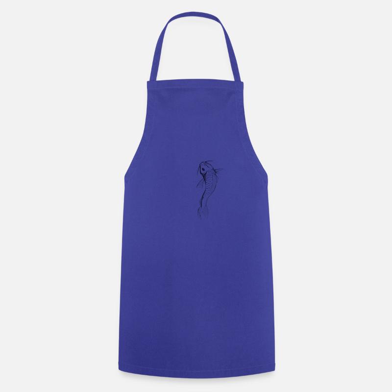 Koi - Tablier de cuisine - bleu royal