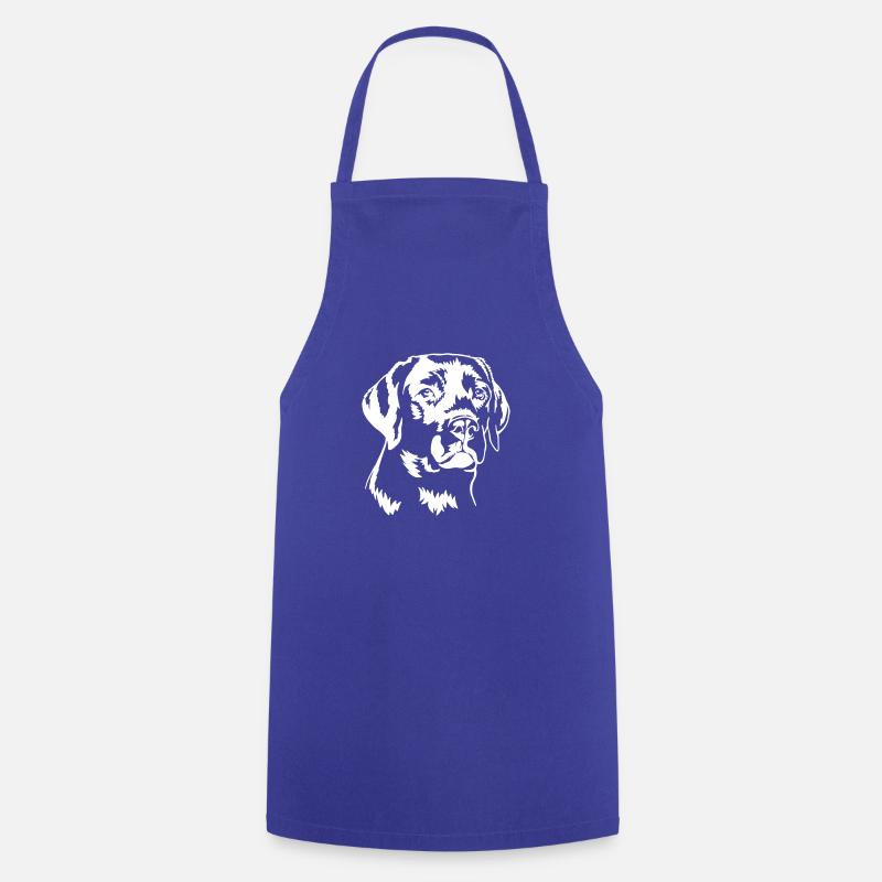 Labrador Retriever - Cooking Apron - royal blue