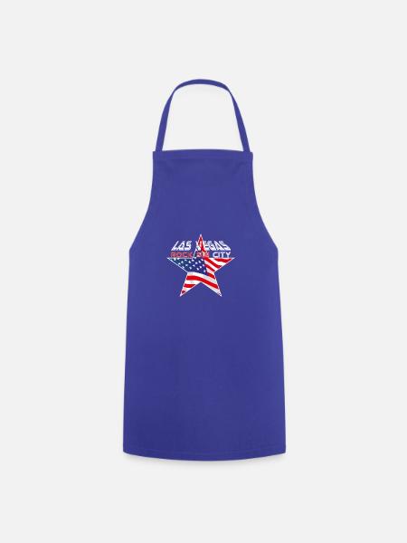Las Vegas Rock City - Cooking Apron - royal blue