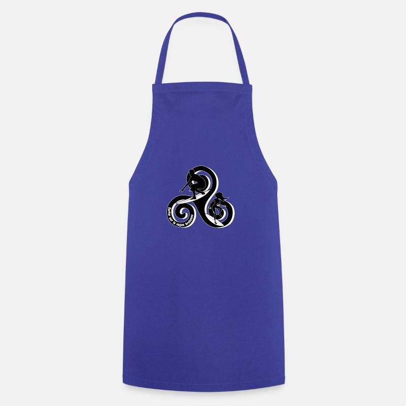 Surf the Breton wave - Cooking Apron - royal blue