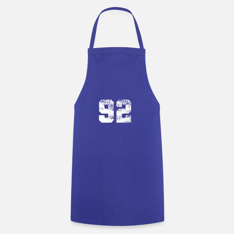 ÉQUIPE 92 - Tablier de cuisine - bleu royal