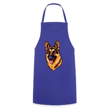 Sheepdog - Cooking Apron - royal blue - Front - AI Model Male 185 dark (185cm)
