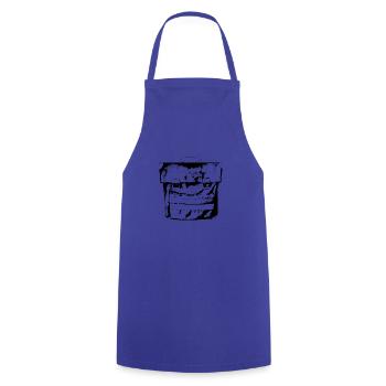 satchel - Cooking Apron - royal blue - Front - AI Model Male 185 dark (185cm)