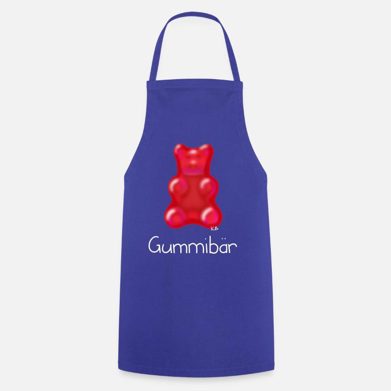 Gummibär - Kochschürze - Royalblau